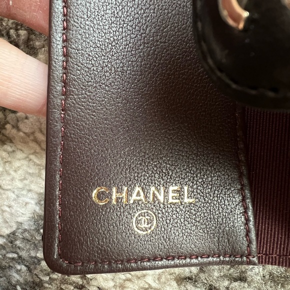 AUTH BNWT CHANEL Black Quilted Key Holder - Picture 8 of 9